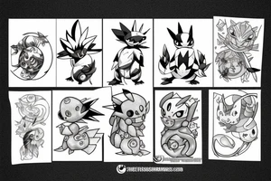 pokemon tattoo idea
