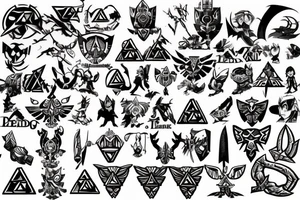 Legend of zelda tattoo idea