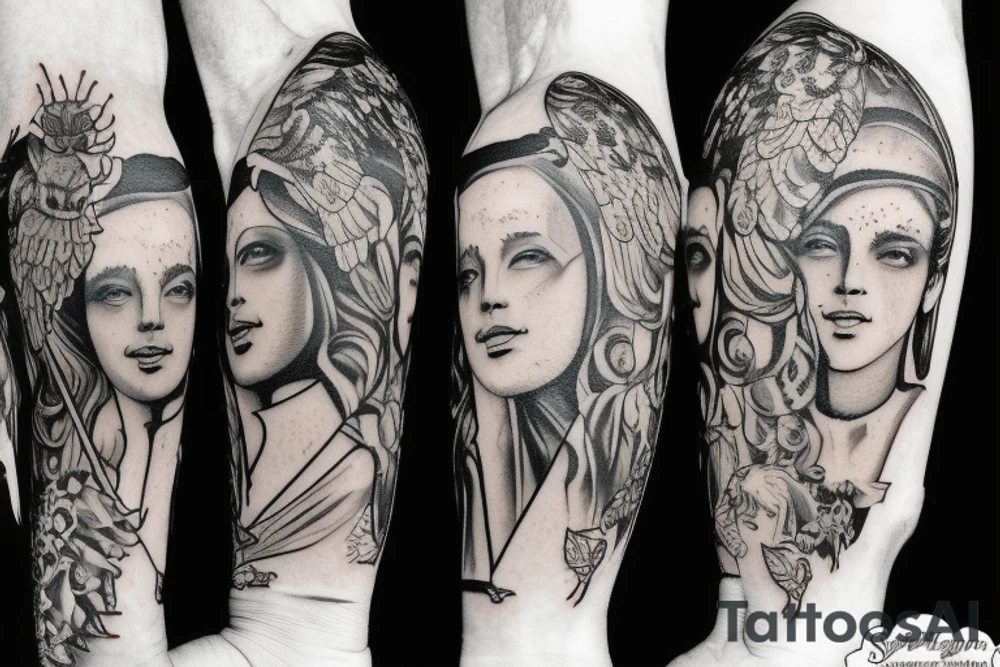 A BIBLICAL SERAPHIN tattoo idea