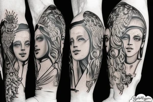 A BIBLICAL SERAPHIN tattoo idea