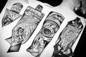 Journey of filmmaker tattoo idea
