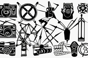 Journey of filmmaker tattoo idea