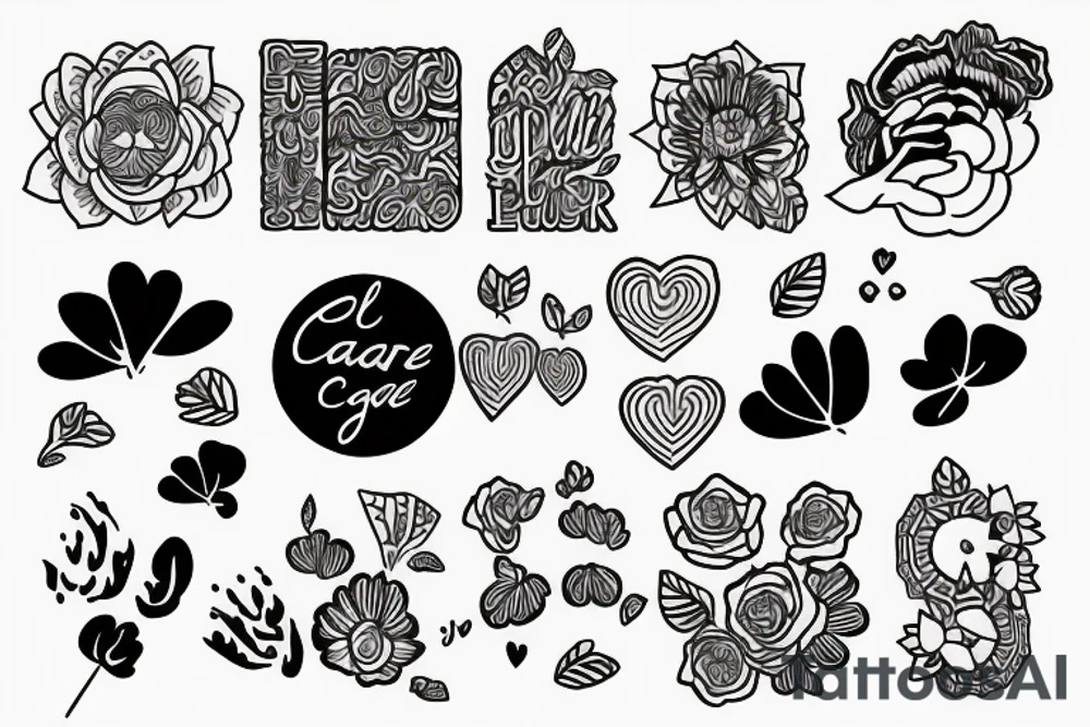 Self care tattoo idea