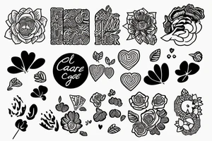 Self care tattoo idea