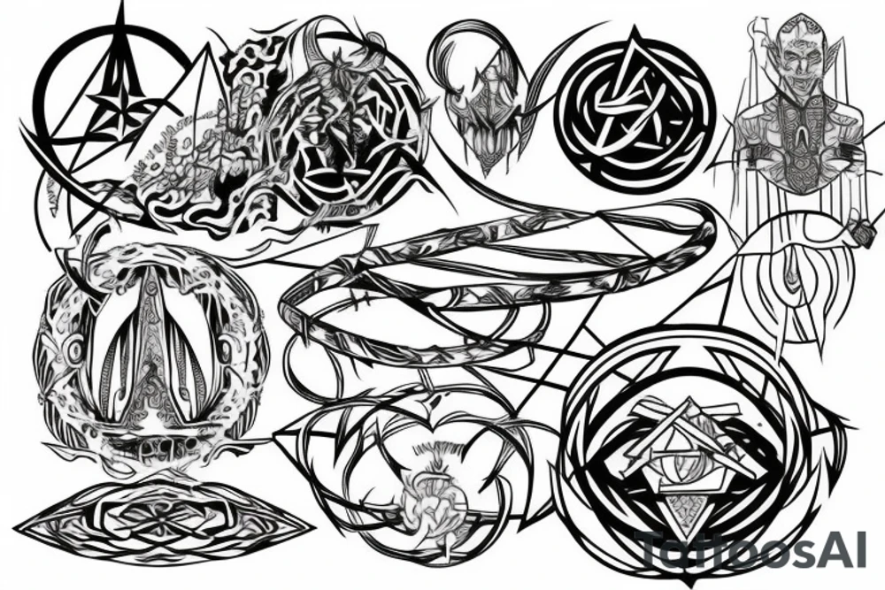 Lord of the Rings tattoo idea