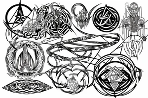 Lord of the Rings tattoo idea