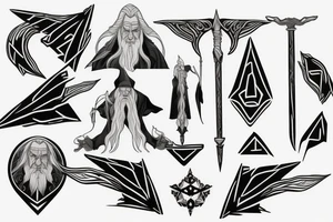 Gandalf tattoo idea