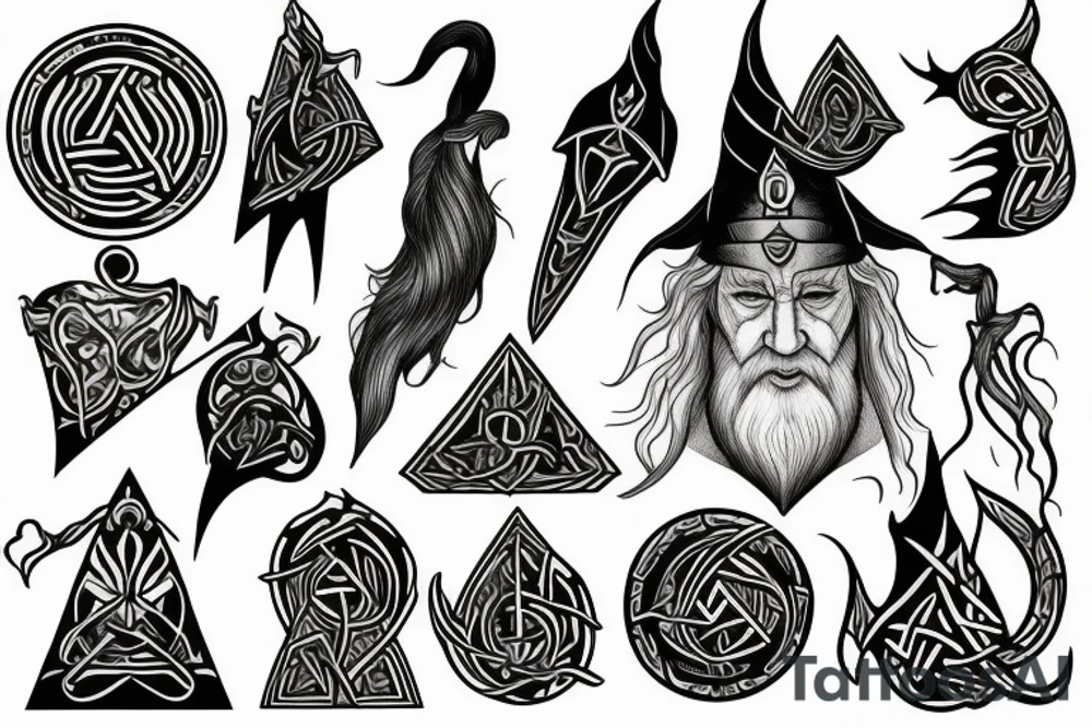 Gandalf tattoo idea