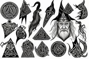 Gandalf tattoo idea
