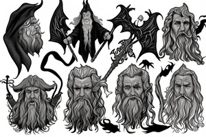Gandalf tattoo idea