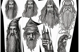 Gandalf tattoo idea