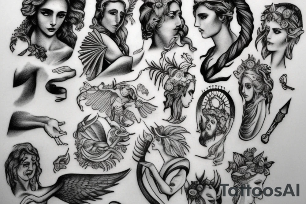 Greek Mythology tattoo idea