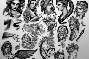 Greek Mythology tattoo idea