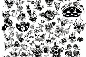 Stitch tattoo idea