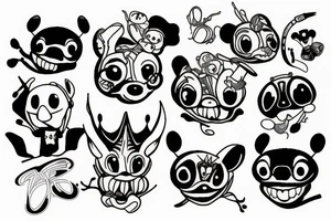 Stitch tattoo idea