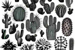 cactus tattoo idea