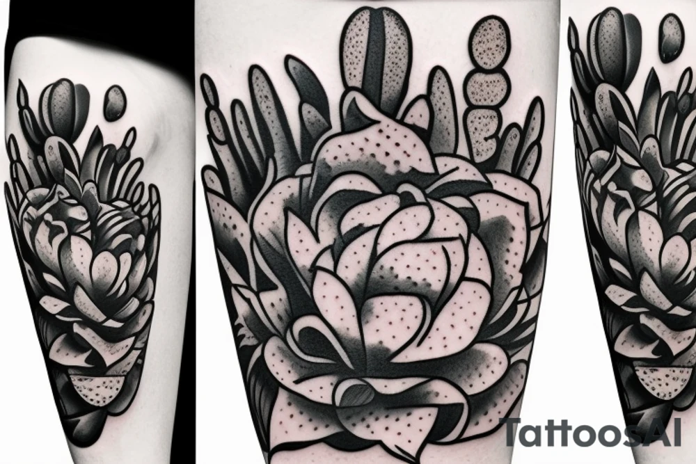 cactus tattoo idea