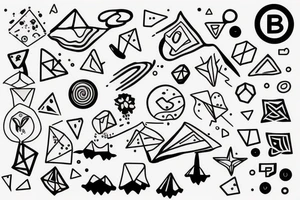 a balance and on top of one side sand which is dripping and on the other a cloud tattoo idea