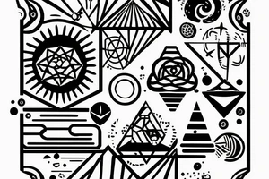 a balance and on top of one side sand which is dripping and on the other a cloud tattoo idea