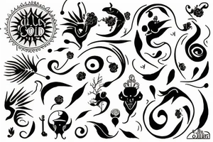 citée d'or soleil tattoo idea