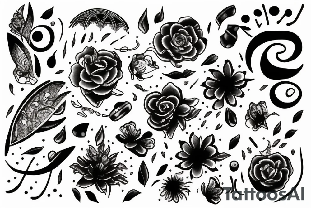 citée d'or soleil tattoo idea