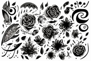 citée d'or soleil tattoo idea