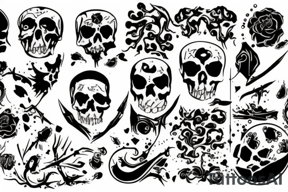the death tattoo idea