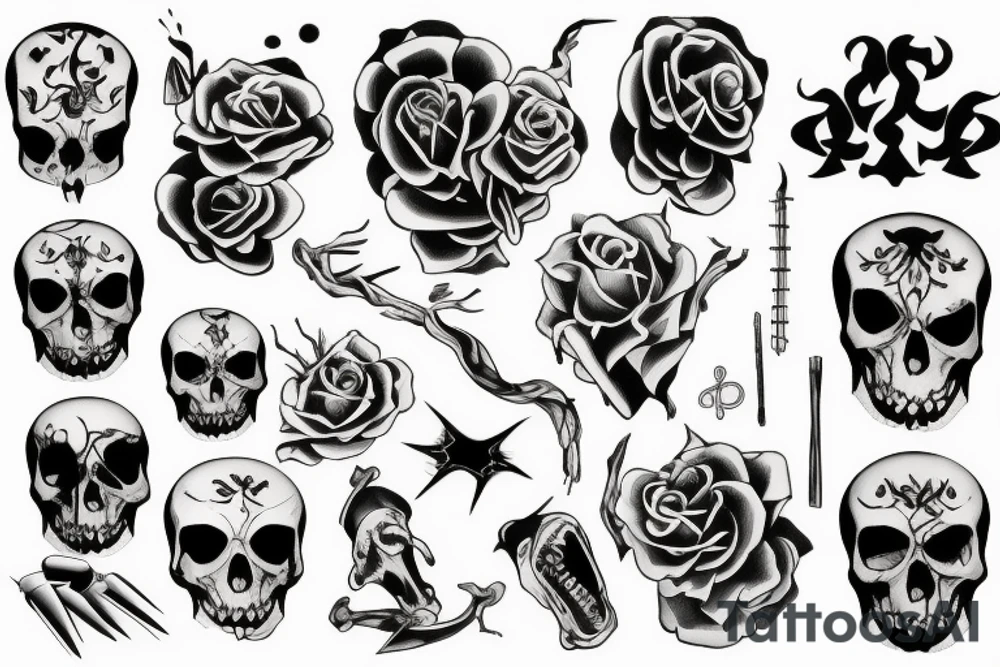 the death tattoo idea