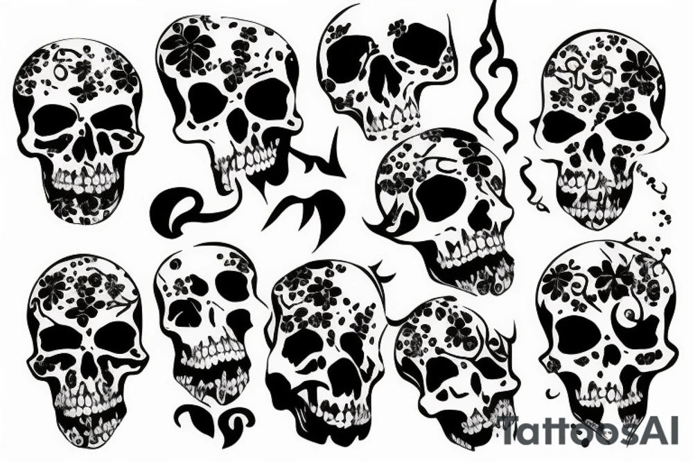 the death tattoo idea
