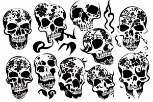 the death tattoo idea