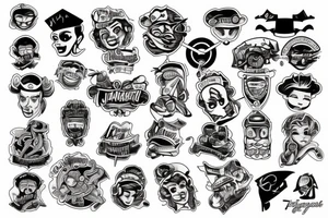 ignorant style tattoo idea