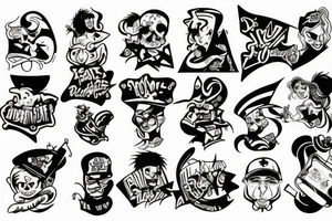 graffiti tattoo idea