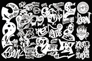 graffiti tattoo idea