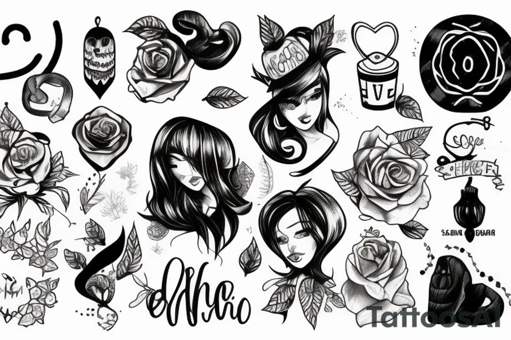 A lonely person tattoo idea