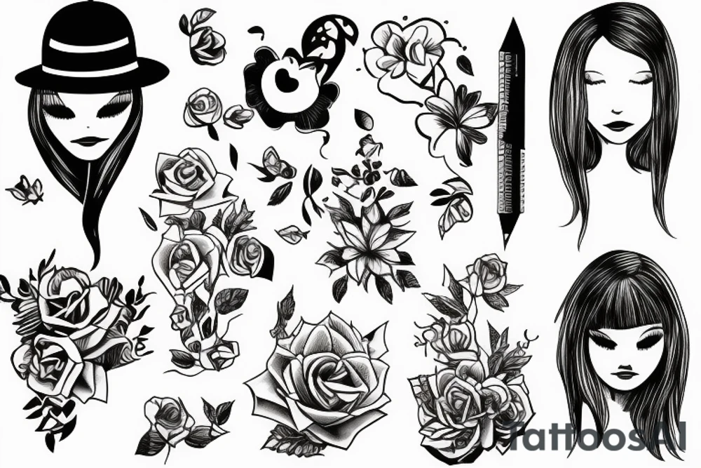 A lonely person tattoo idea