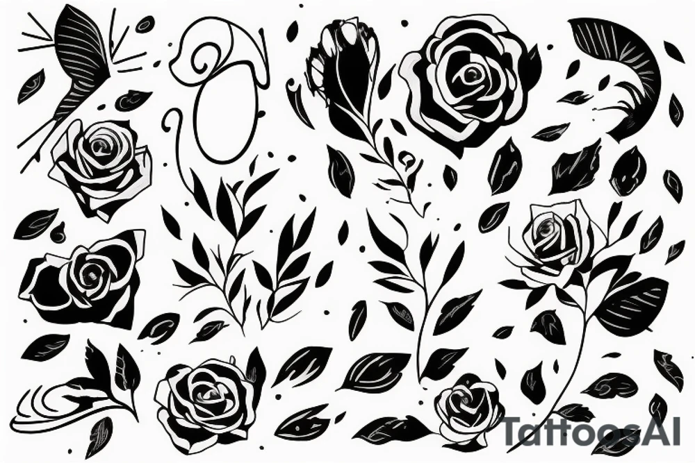 the feeling of loneliness tattoo idea