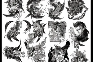 Myato musashi vagabond tattoo idea