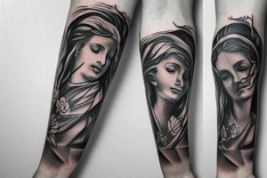 greek mythology forearm tattoo idea