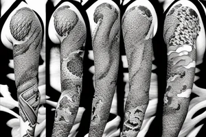 irezumi dragon sleeve tattoo idea