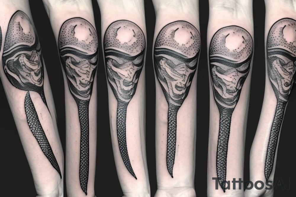 snake
dagger
moon tattoo idea