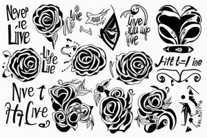 Never lie to yourself. tattoo idea