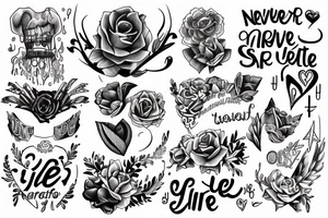 Never lie to yourself. tattoo idea