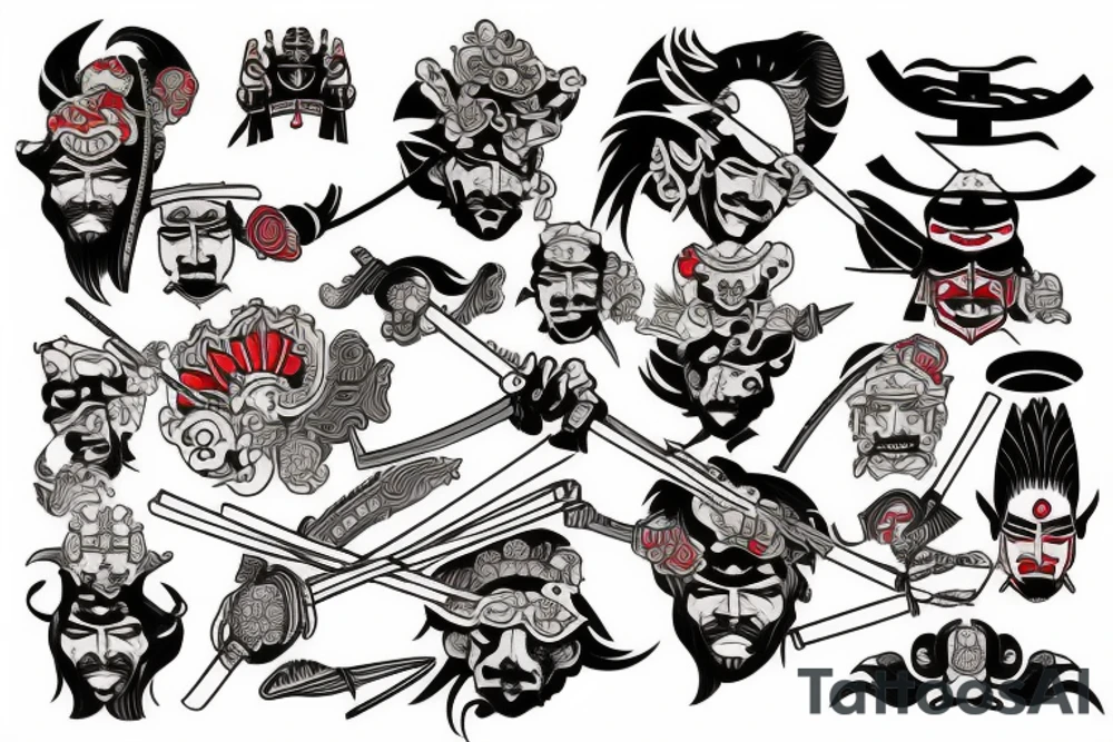 samurai tattoo idea