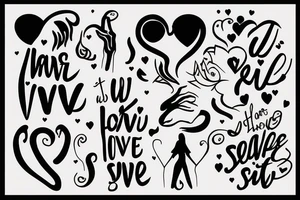 What is love besides two souls trying to heal each other tattoo idea