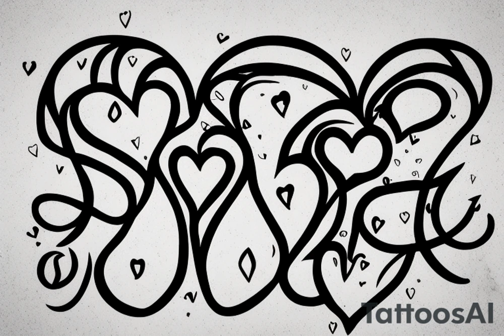 What is love besides two souls trying to heal each other tattoo idea