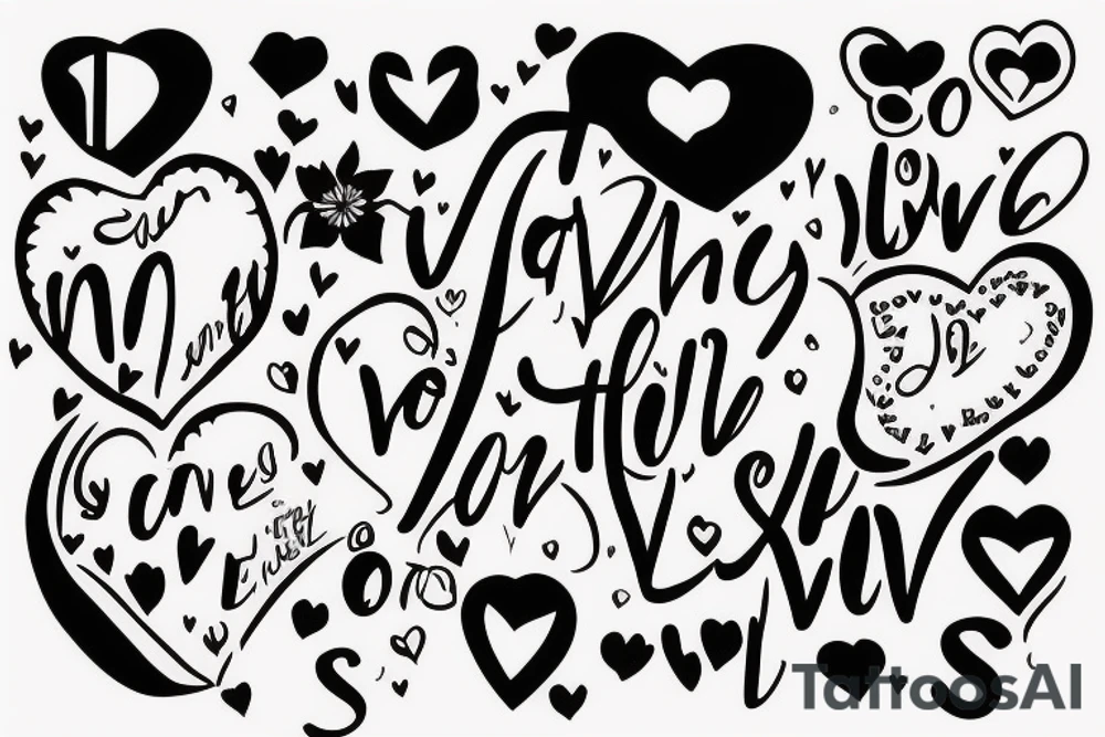 What is love besides two souls trying to heal each other tattoo idea