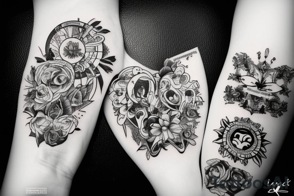 What is love besides two souls trying to heal each other tattoo idea