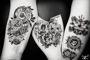 What is love besides two souls trying to heal each other tattoo idea