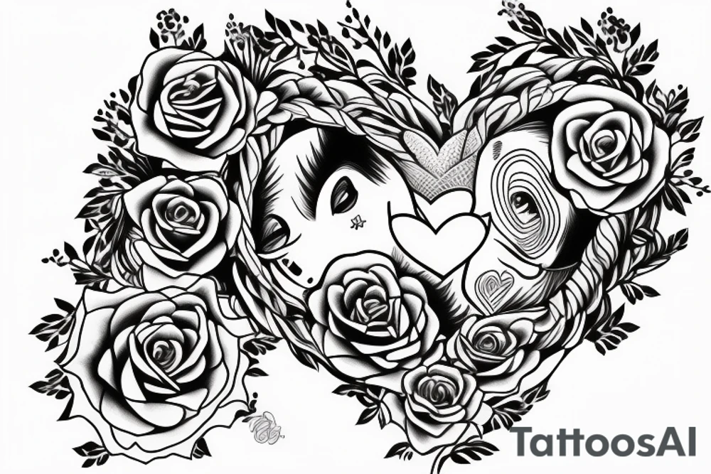 What is love besides two souls trying to heal each other tattoo idea