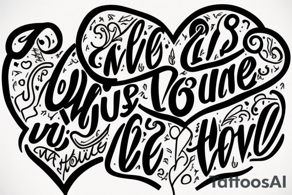 What is love besides two souls trying to heal each other tattoo idea